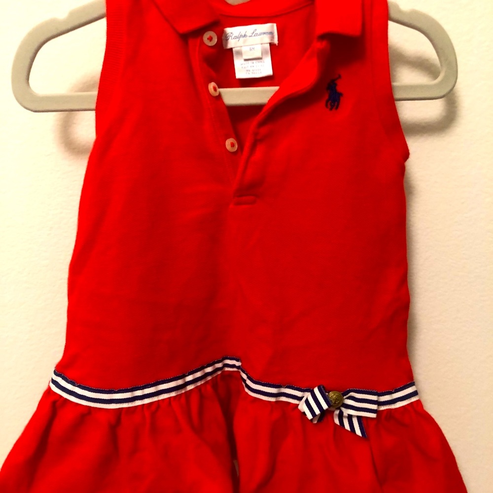 Ralph Lauren dress with Diaper cover